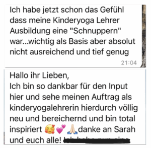 kinderyoga ausbildung